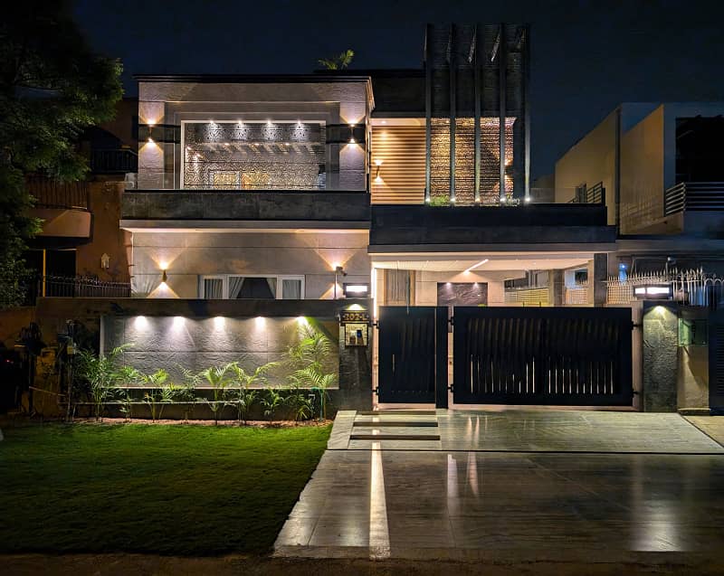 " Top Location 10 Marla Brand New Modern House Full Furnished For Sale DHA Phase 5 Lahore " 0