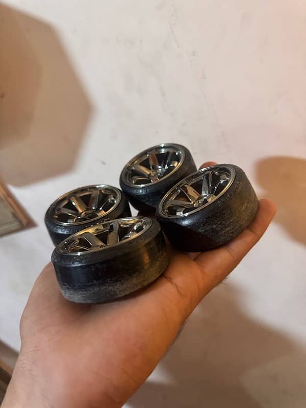 Rc car drift tyres 1/10 scale 2