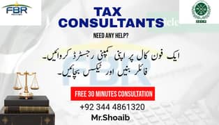 Tax Lawyer in Karachi,Tax Filing,Income Tax Return,Tax Consultant,NTN