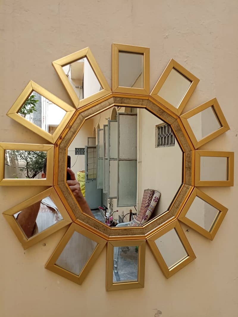 Sun Looking Mirror 24 Inches Dia 0