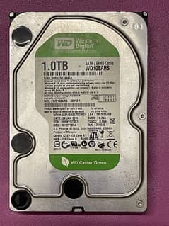 1 TB Western Digital Caviar Green Hard Disk for desktop(100% health)