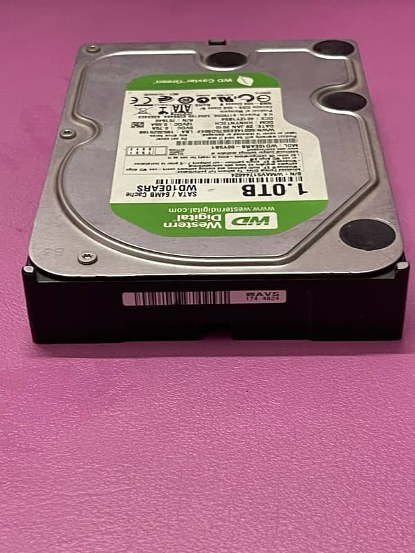 1 TB Western Digital Caviar Green Hard Disk for desktop(100% health) 1