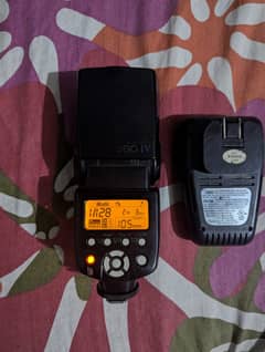 YONGNUO speedlite YN560(IV) WITH ENERGIZER CELL AND CHARGER