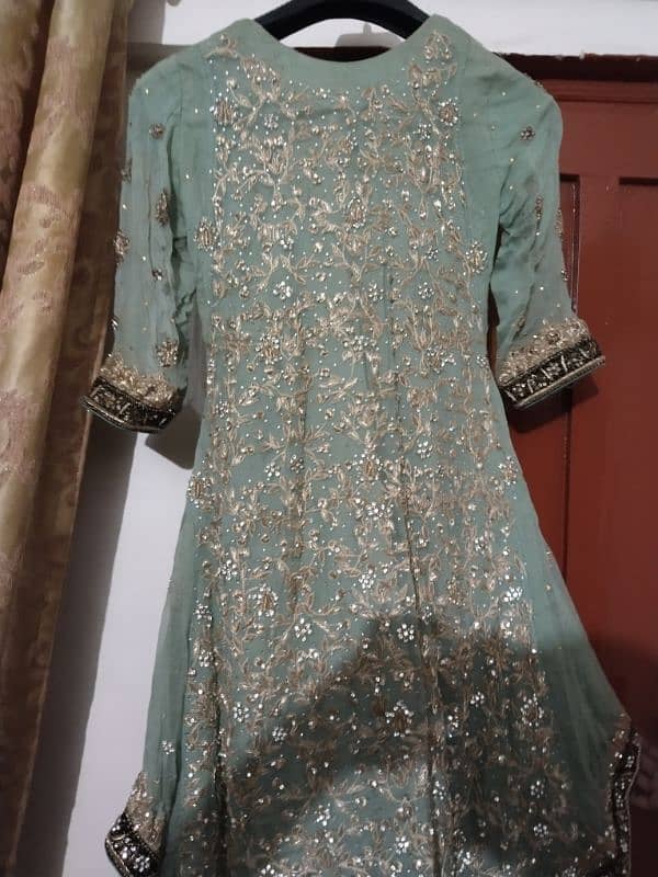 Farshi Bridal Sharara Branded 8