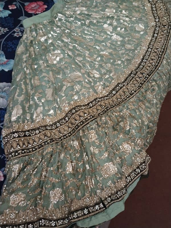 Farshi Bridal Sharara Branded 15