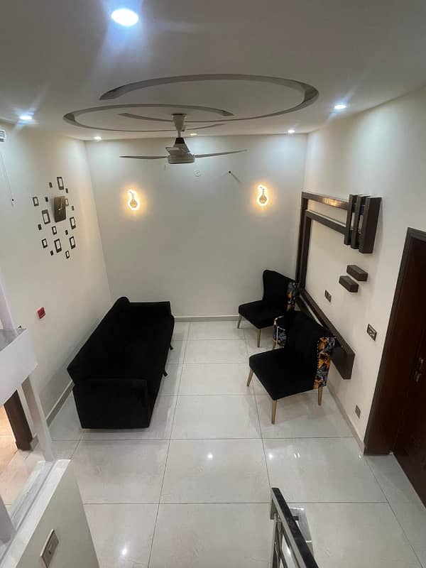 5 Marla Fully Furnished House Like Brand New Available For Rent In DHA 9 Town 15