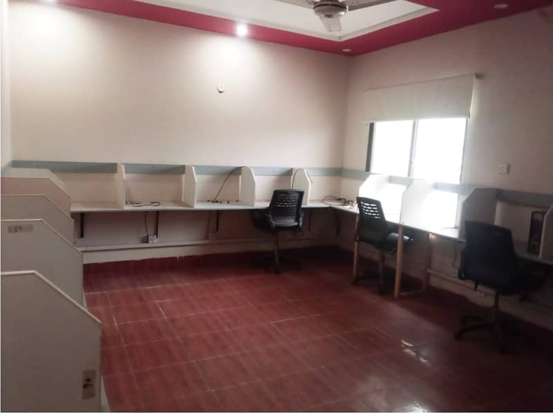 Area 1 Kanal Double Storey Building For Corporate Office Reasonable Rent Gulberg 3 Lahore 9