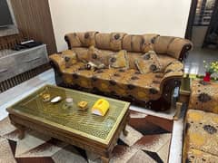 sofa set pure wooden