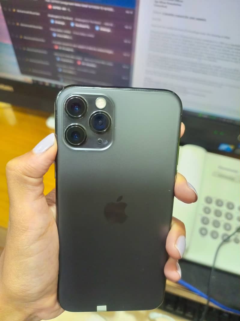 Iphone 11pro (JV) non pta, space grey colour 0