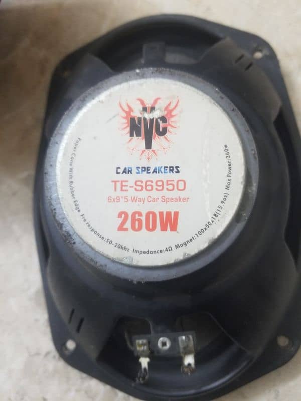 Nvc car speaker 5 inches 1