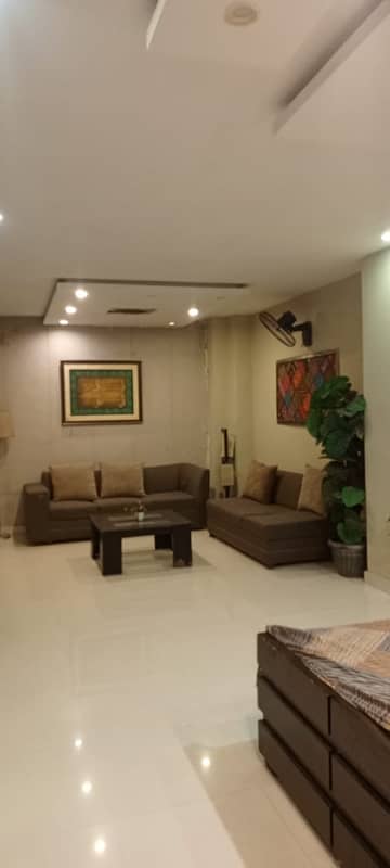 1 BED FURNISHED APARTMENT IS AVAILABLE FOR RENT IN SECTOR B BAHRIA TOWN LAHORE 4