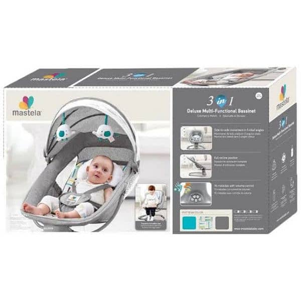 Mastella 3in1 Baby Electric Swing 1