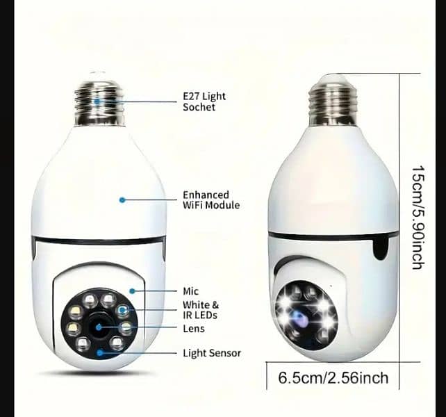 Smart Camera On Mobile Control Night Vision 3