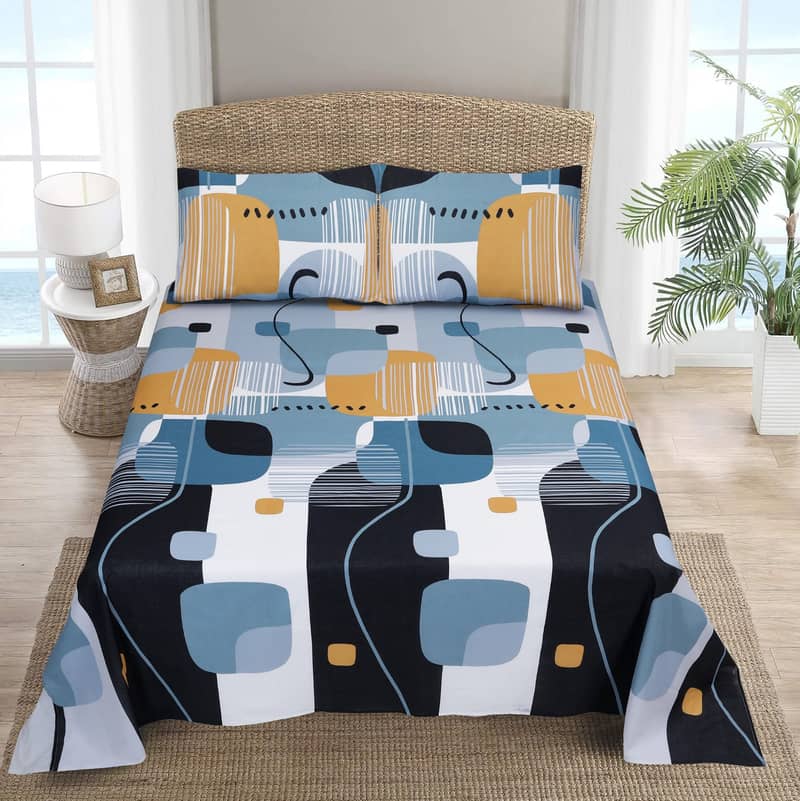 Export Quality Super King Size Bedsheets - Luxurious Comfort - Cotton 1