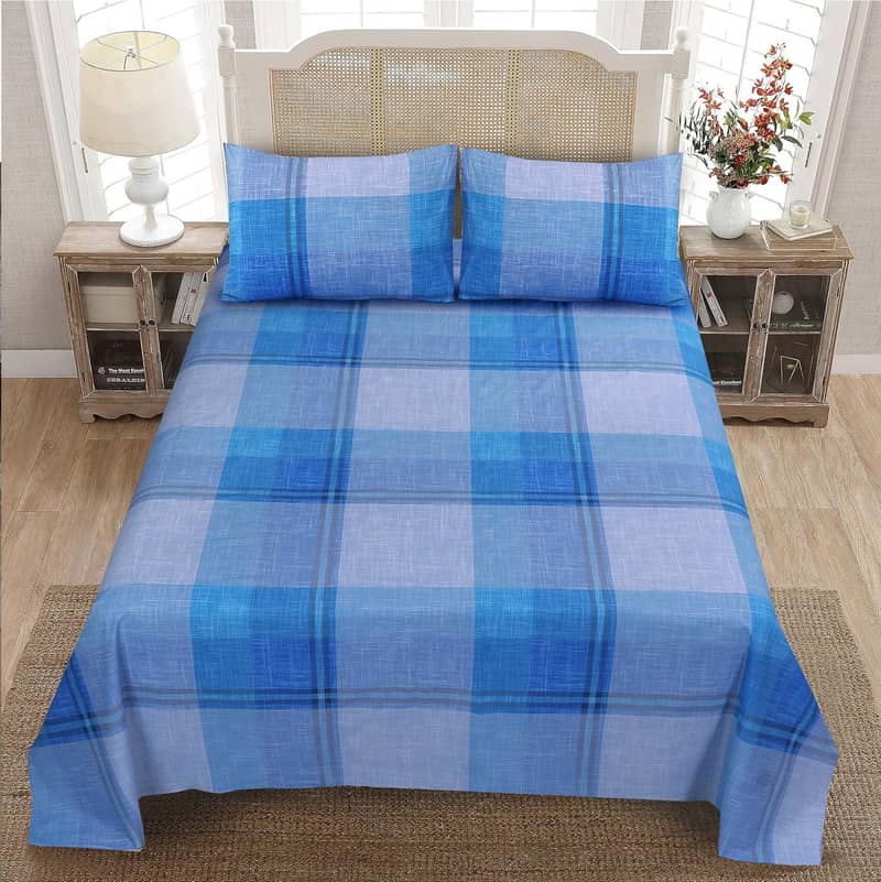 Export Quality Super King Size Bedsheets - Luxurious Comfort - Cotton 16