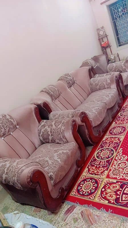 7 seater sofa set  with center table 4