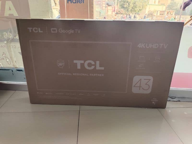 TCL 43 Inches 4K UHD Google LED TV 43P71B 0