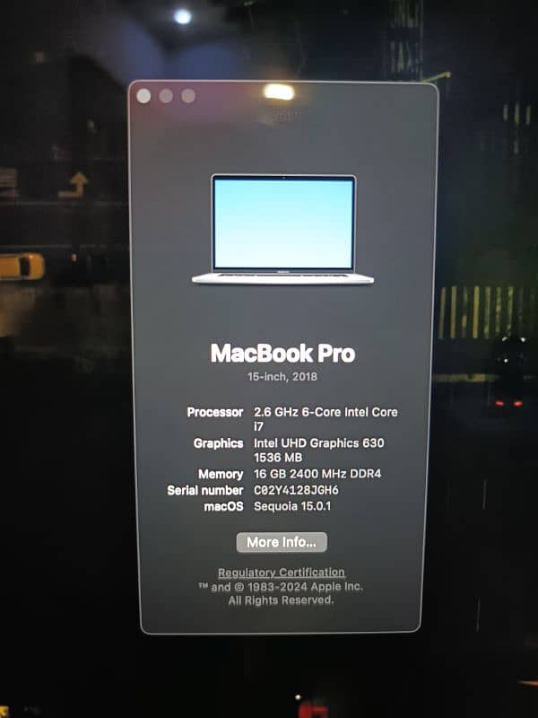 Apple Macbook Pro 2018 5