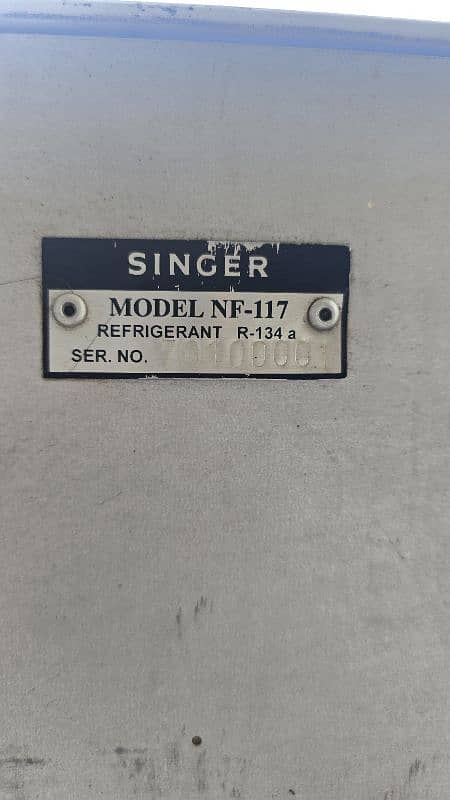 Singer Refrigerator Double Door Working Condition For Sale 4