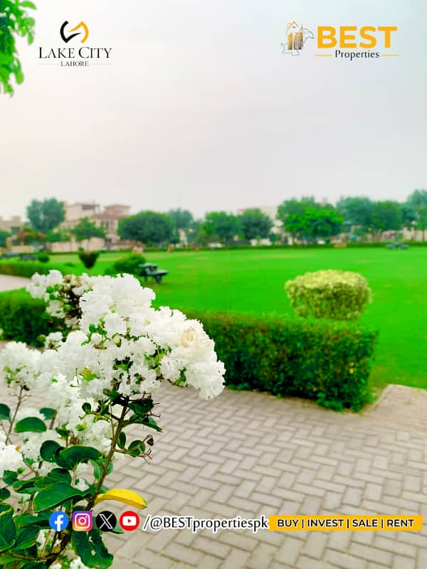 14 Marla Plot Ideal To Build Your Dream House in Block M3A Lake City Lahore 4