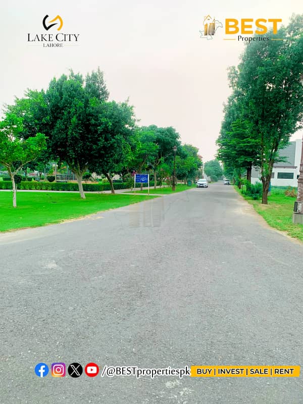 14 Marla Plot Ideal To Build Your Dream House in Block M3A Lake City Lahore 6