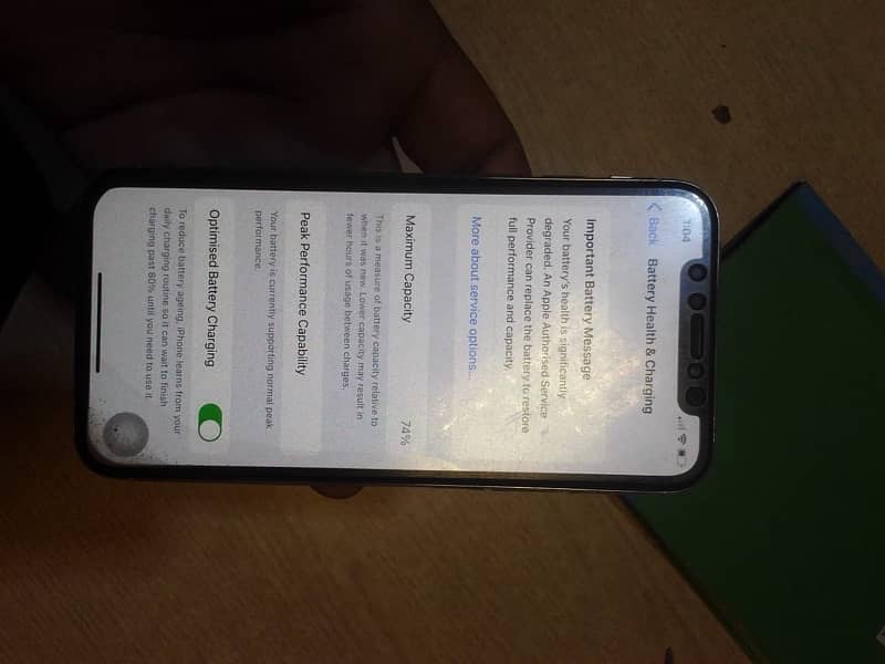 iPhone X 64 gb pta approved 4