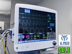 Cardiac Monitor, ICU Monitor, Portable Patient monitor UK Imported