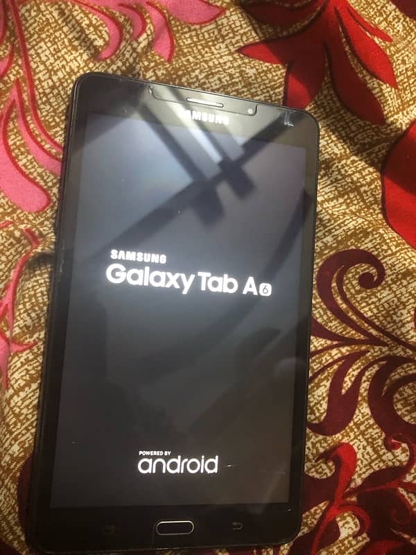 Samsung a6 tab 0