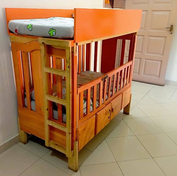 Bed Set Bunk Bed Double Decker with 2 Mattress 0