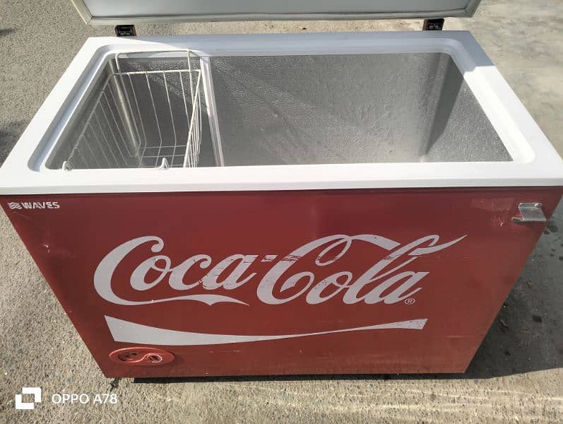 Coke deep freezer all ok good condition total original 7