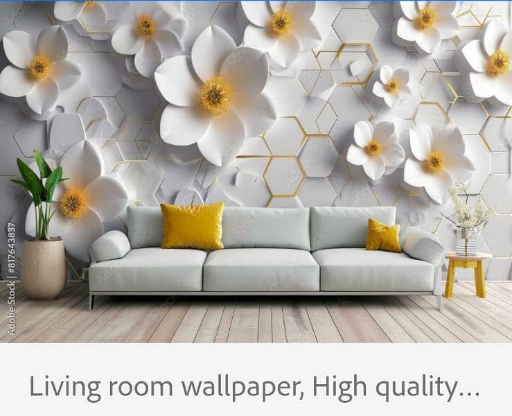 Stylish wall Art, 3D Flex Canvas Wallpaper 3