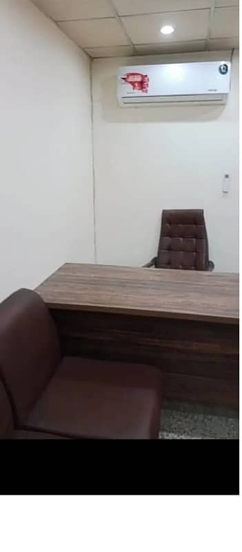 Fully Furnished Area 230 Square Feet Office Available For Rent Real Pictures in Main Boulevard Road Gulberg 3 Lahore 5