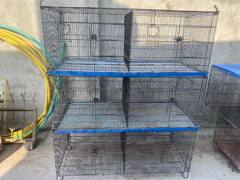 4 portion iron cage for lovebird 3