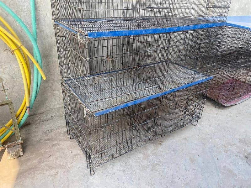 4 portion iron cage for lovebird 4