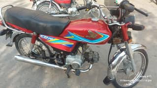 HONDA CD70 MODEL 2019 ORIGINAL BIKE