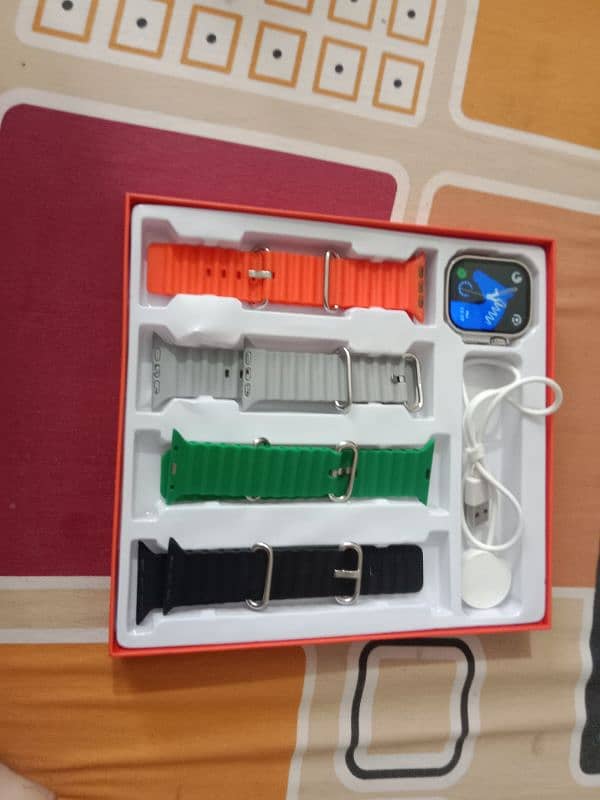 ultra 9 4 in 1 strap  best Smart watch  for sale 8