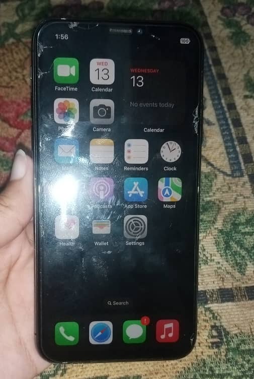 Iphone X in black pta approved 2