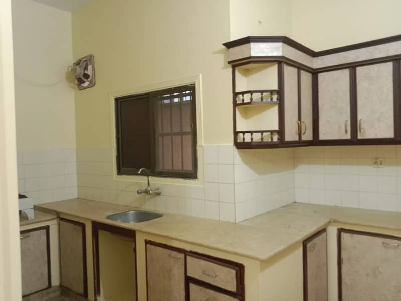 two bed dd 2nd floor portion for rent in johar ( PIA Society) 0