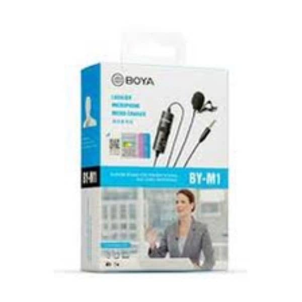 Boya By M1 Professional mic for mobiles and cameras 1