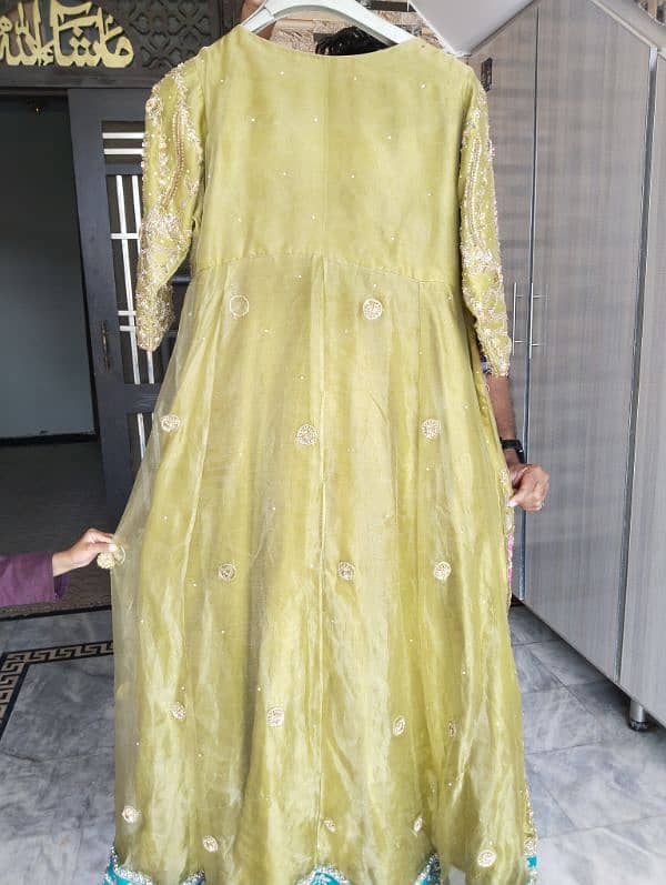 Bridal Mehndi Dress Available For Sale 2