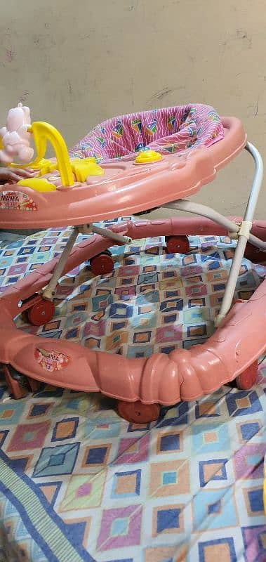 baby swing , playarea, walker available 5