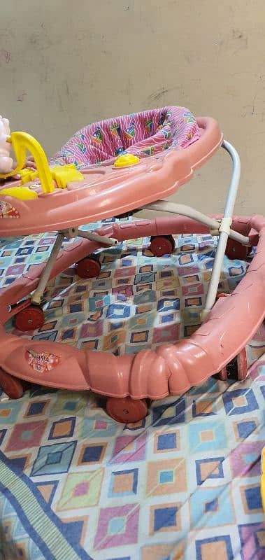 baby swing , playarea, walker available 6