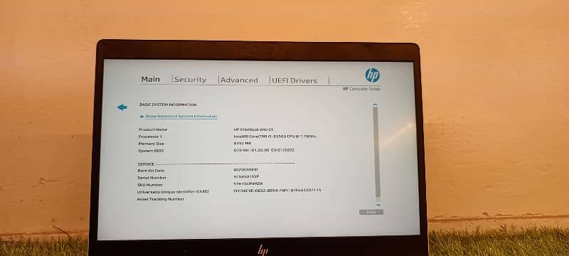 hp laptop 840 g5 4