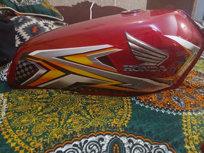 new Honda 25 model ke tanki tape 3