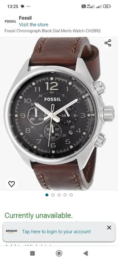 FOSSIL MEN'S watch (American brand)