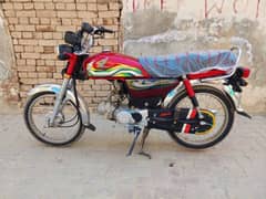 Honda CD70 2023 applied for Good condition urgent sale