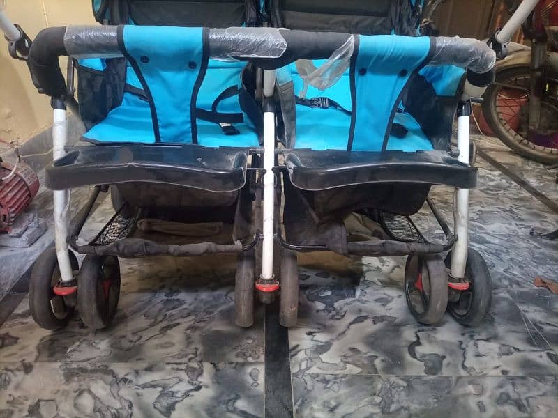 Imported Twin Stroller for Sale 1