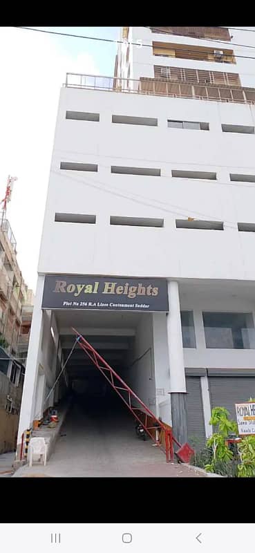 3 Bed With Roof For Sale in Royal Heights Saddar Karachi 15