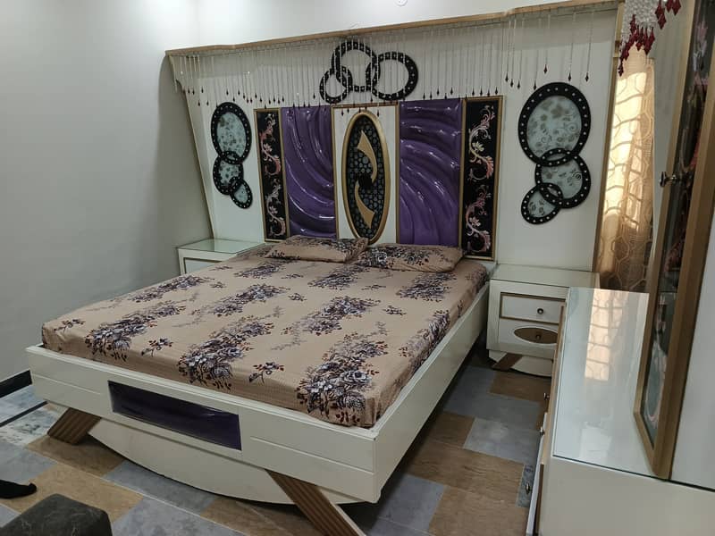 king size Bed. . Side Tables. . Dressing Table. . Whatsapp. . 03126944314 0