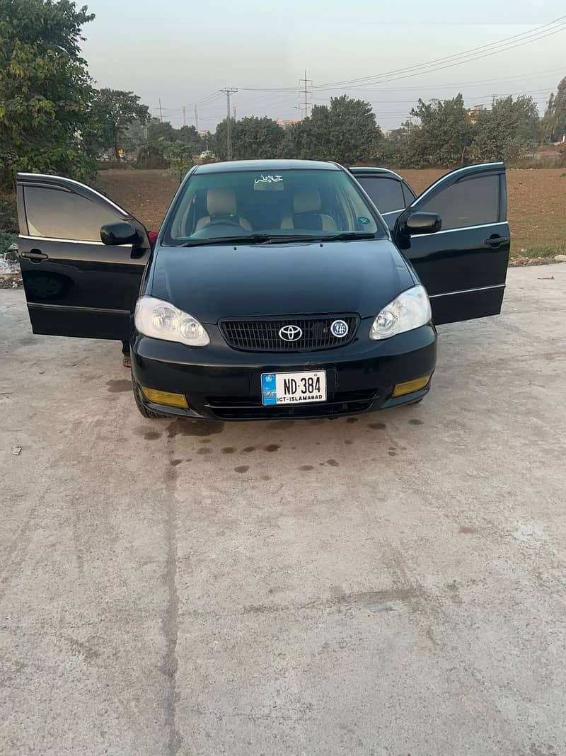 Toyota Corolla XLI 2008  (0315 5728929 ) 0